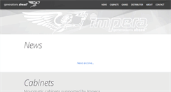 Desktop Screenshot of impera.at
