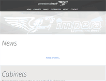 Tablet Screenshot of impera.at