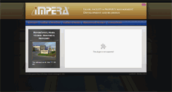 Desktop Screenshot of impera.cz