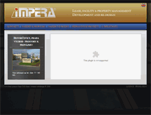 Tablet Screenshot of impera.cz